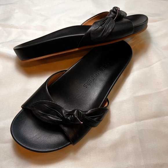 6M Jack Rogers black slides - Picture 7 of 8